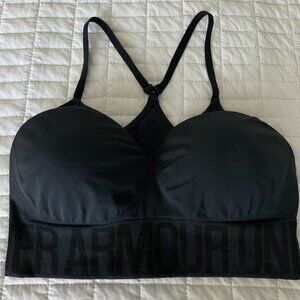 Under Armour Womens Black Sports Bra Size XL Extra Large